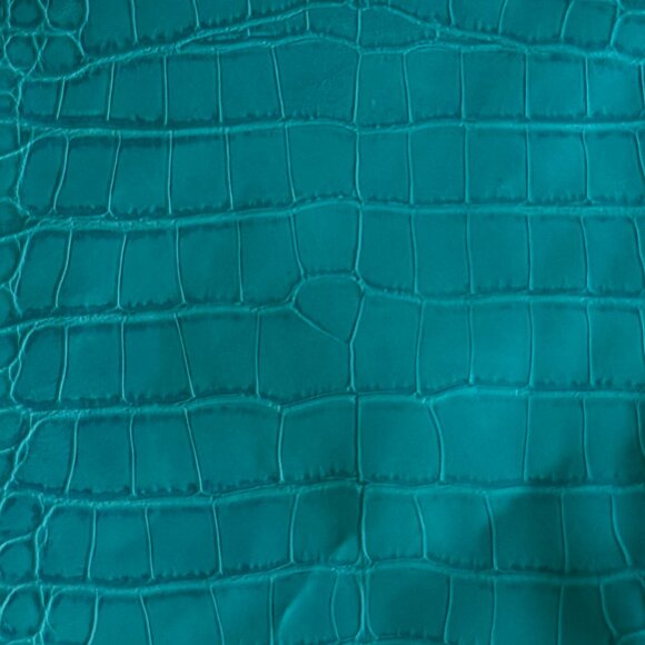 Banana Republic Embossed Turquoise Wristlet - Picture 6 of 6